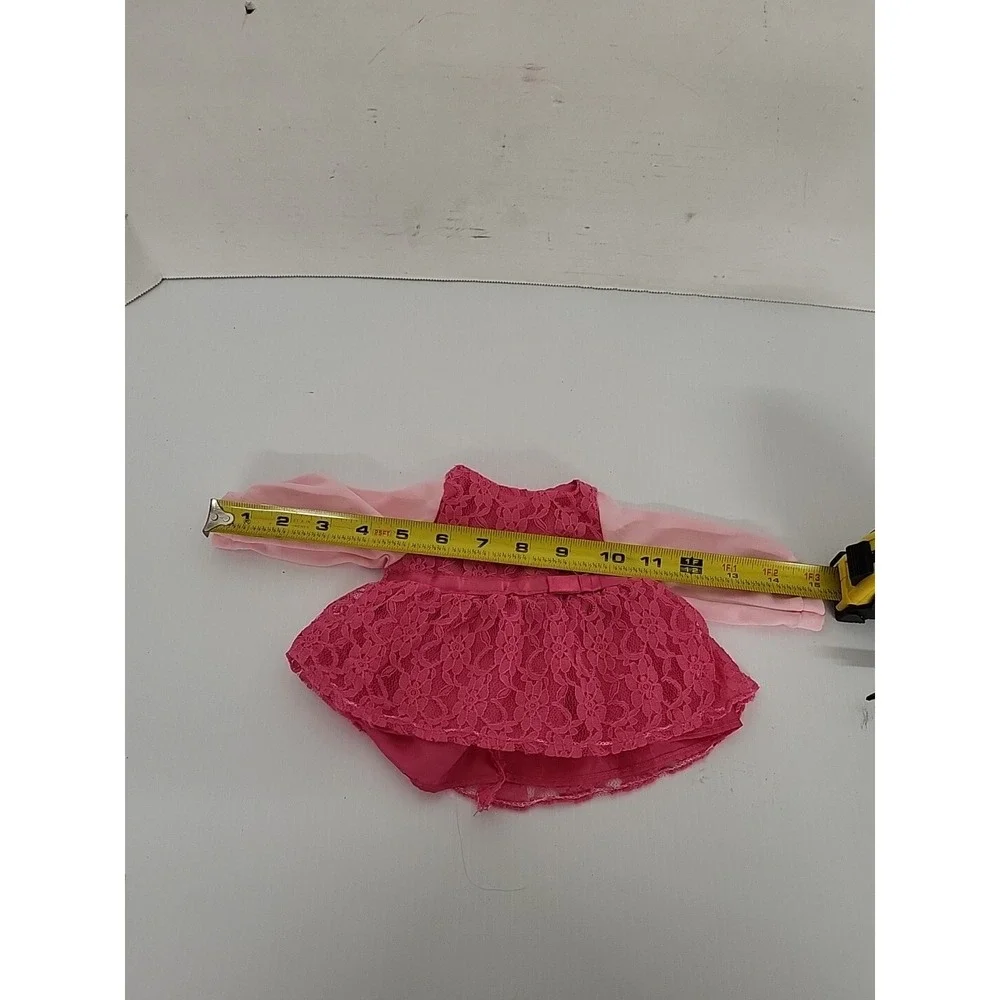 Pink Lace Dress for‎ 18 Inch Dolls Fit American Girl Dolls